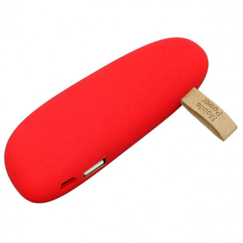 Внешний аккумулятор в форме камня «Stone», 2600 mAh, 7 цветов. Артикул р2600
