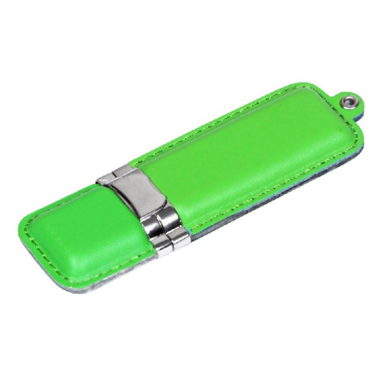 USB-флешка на 32 Гб классической прямоугольной формы, зеленый, красный, белый, синий, черный. Артикул о6215.32