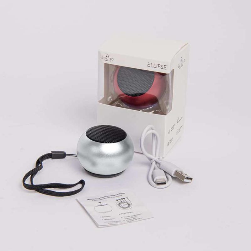 Портативная mini Bluetooth-колонка Sound Burger "Ellipse", 4 цвета. Артикул и26531