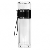 Бутылка стеклянная с двойными стенками, Terso, 300 ml. Артикул е224196.010