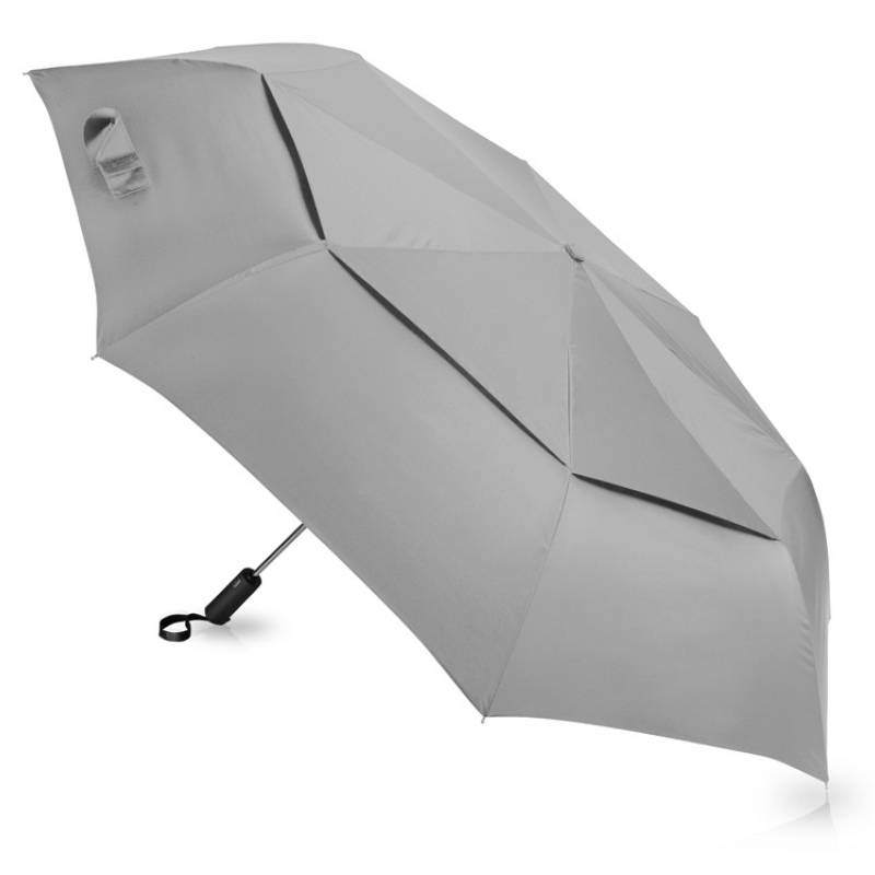 Зонт складной «Canopy» с большим двойным куполом (d126 см), 4  цвета. Артикул о90820