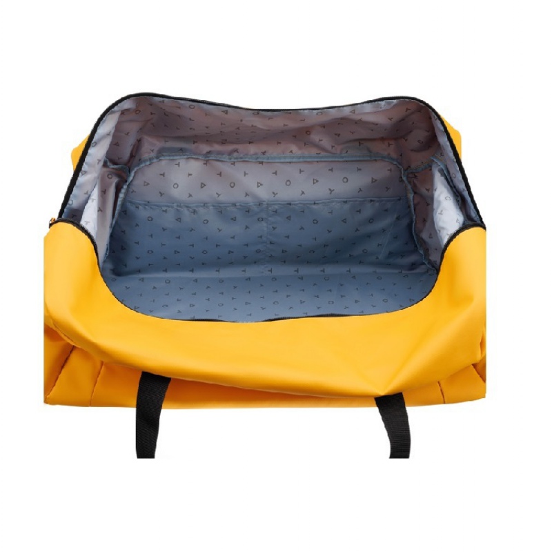 Сумка дорожная «РИТМ», желтый, черный. Артикул о73540, 73613