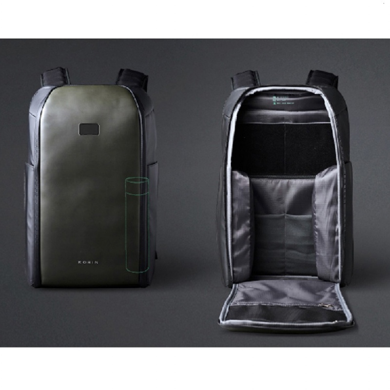 Водостойкий антикражный рюкзак FlipPack для ноутбука 15.6", черный. Артикул о230116