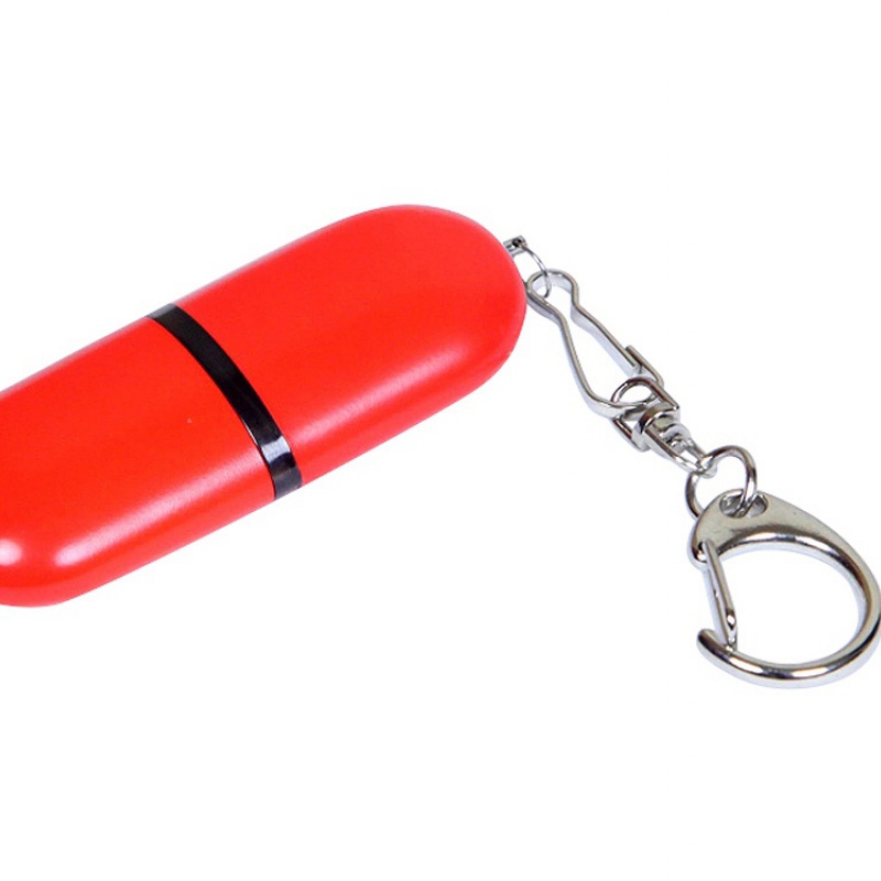 USB 2.0 - флешка промо на 16 Гб каплевидной формы, красный, зеленый, синий, белый. Артикул о6015.16