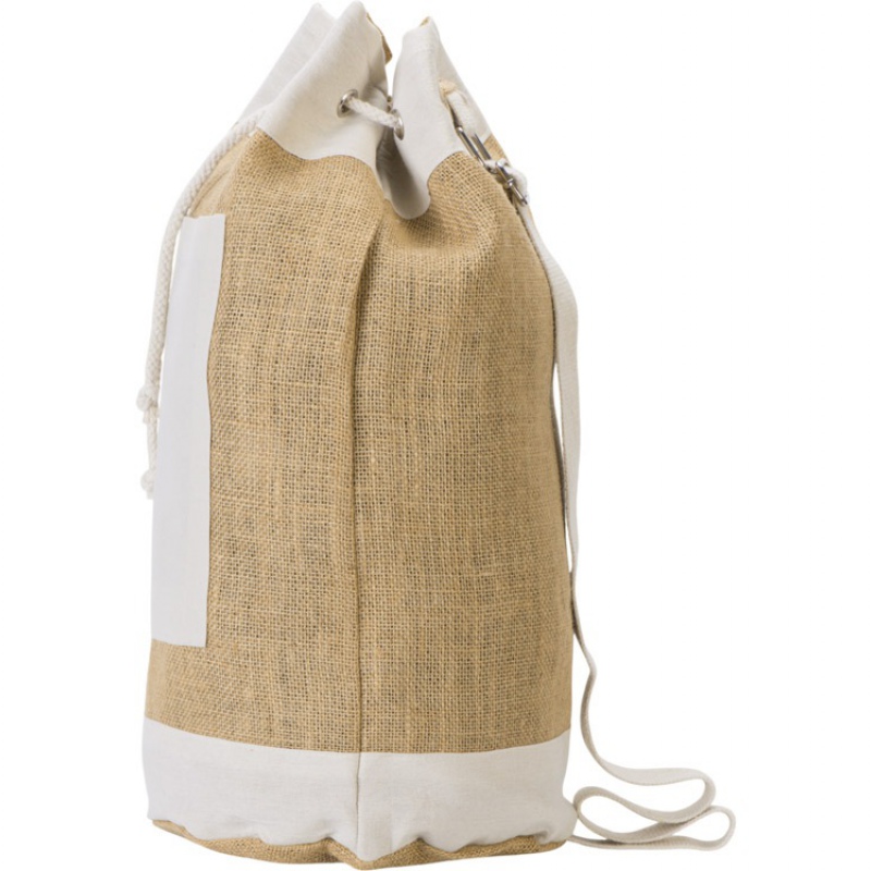 Рюкзак Jute из джута на одной лямке, натуральный. Артикул о995030