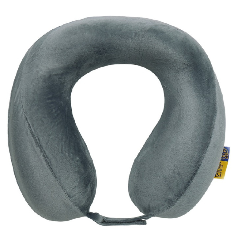 Подушка для путешествий с эффектом памяти «Tranquility Pillow», синий, серый. Артикул о9010102