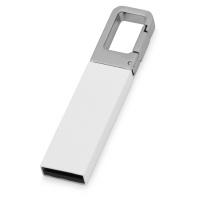 USB-флешка на 16 Гб «Hook» с карабином, 5 цветов. Артикул о62