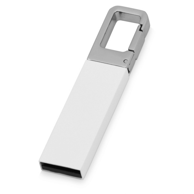 USB-флешка на 16 Гб «Hook» с карабином, 5 цветов. Артикул о62