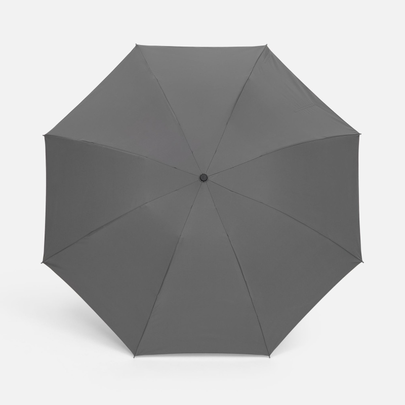 Зонт-автомат обратного сложения Easyroll, бежевый, серый, черный. Артикул р22323