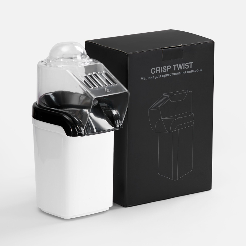 Машина для приготовления попкорна Crisp Twist, белая. Артикул р20775.60