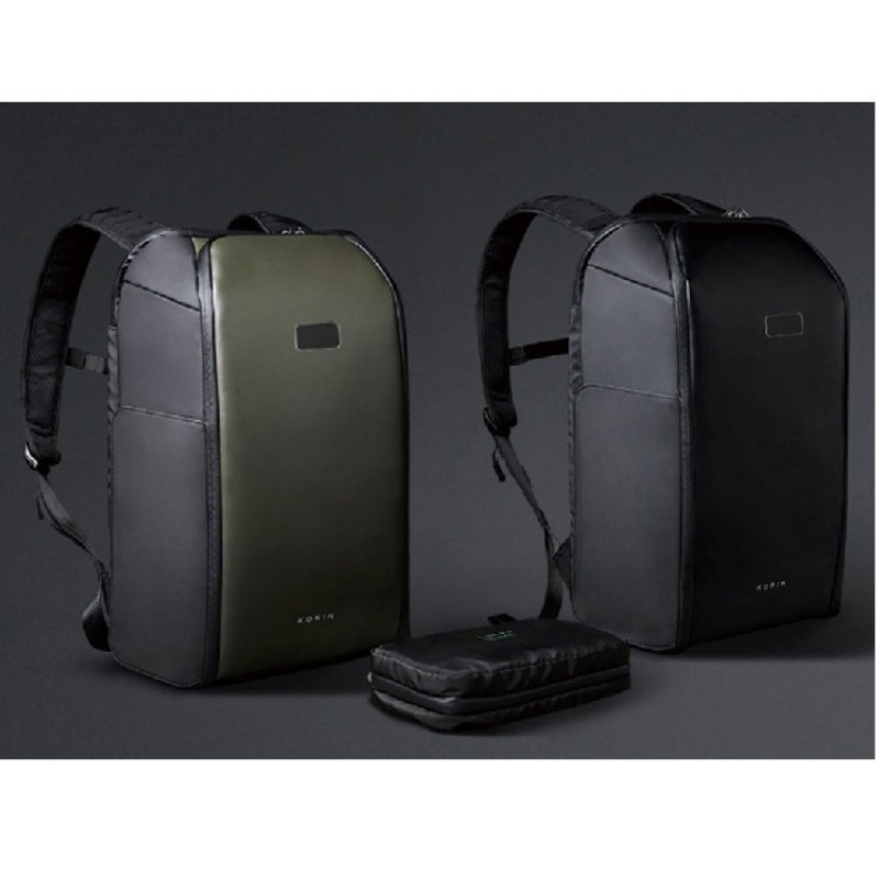 Водостойкий антикражный рюкзак FlipPack для ноутбука 15.6", черный. Артикул о230116