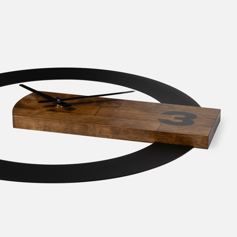 Часы TimeLord, черные с коричневым. Артикул р19232.35