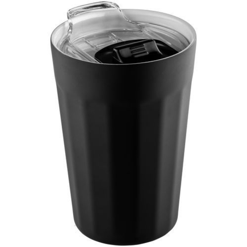 Термостакан iconyMug, темно-синий, серый, черный, белый. Артикул р7498