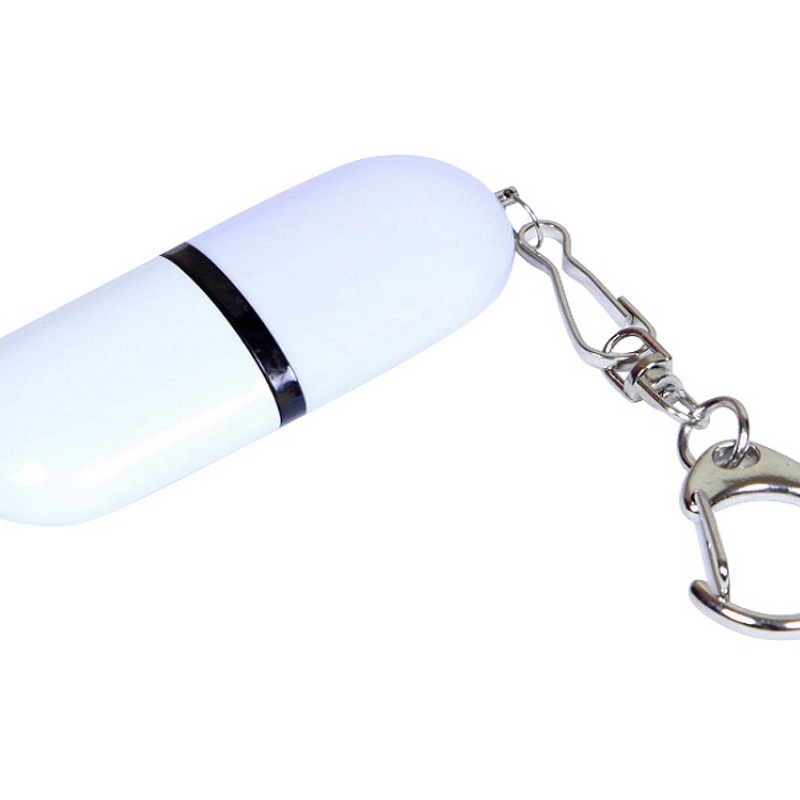 USB 2.0 - флешка промо на 16 Гб каплевидной формы, красный, зеленый, синий, белый. Артикул о6015.16