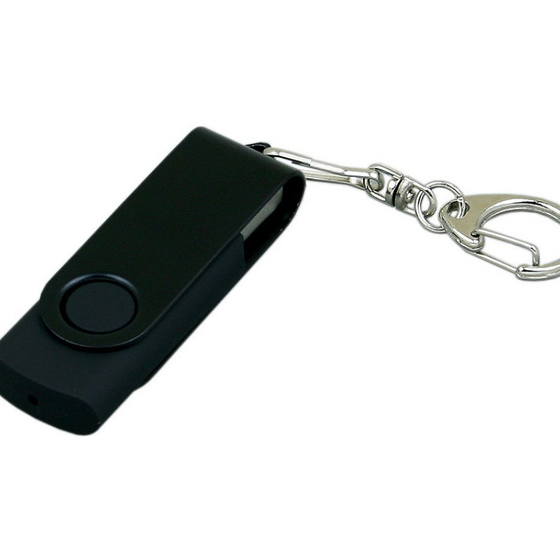 USB 2.0- флешка промо на 16 Гб с поворотным механизмом и однотонным металлическим клипом, 6 цветов. Артикул о6031.16
