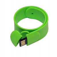 USB 2.0- флешка на 32 Гб в виде браслета, 7 цветов. Артикул о7001.32