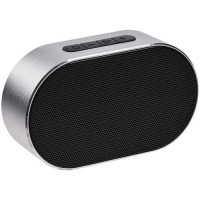Беспроводная колонка Sound Count, серебристая, черная. Артикул р21020