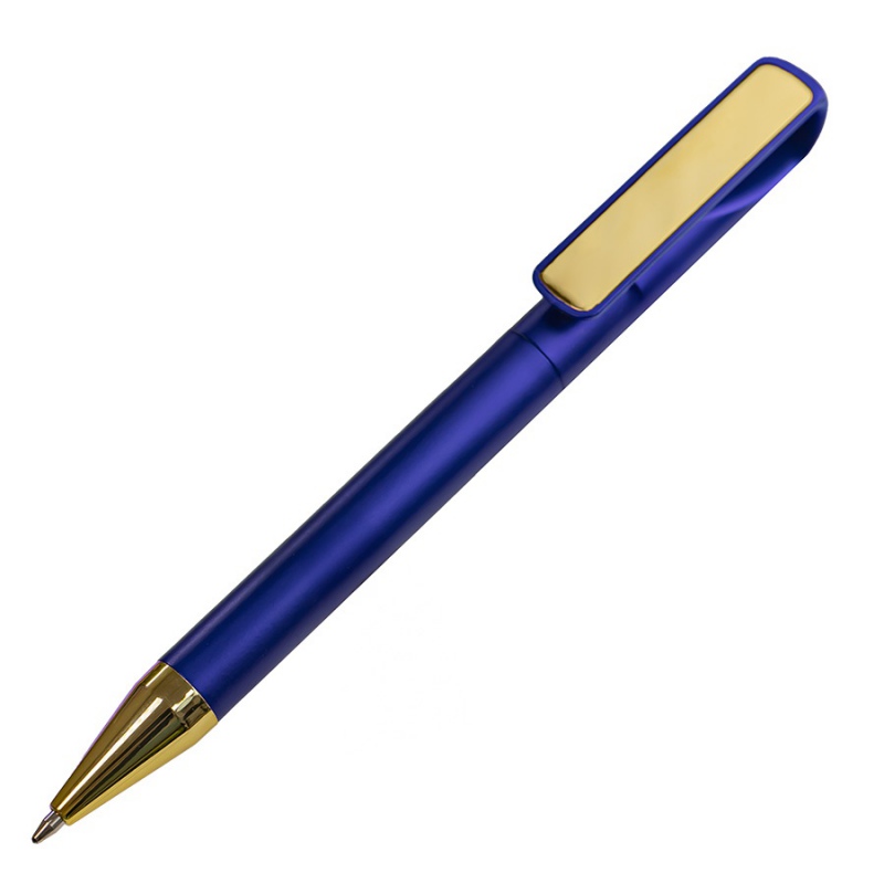 Ручка шариковая GLOSSY GOLD, красный, сизый, черный /золотистый. Артикул и38027
