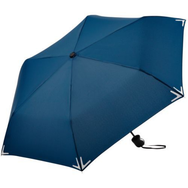 Зонт складной Safebrella, черный, серый, темно-синий. Артикул р13577