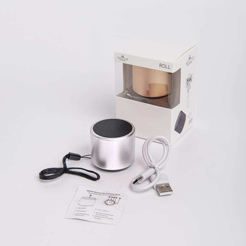 Портативная mini Bluetooth-колонка Sound Burger "Roll", 4 цвета. Артикул и26535