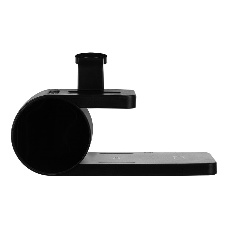 Станция беспроводной зарядки с часами fullStack, черная, белая. Артикул р16460