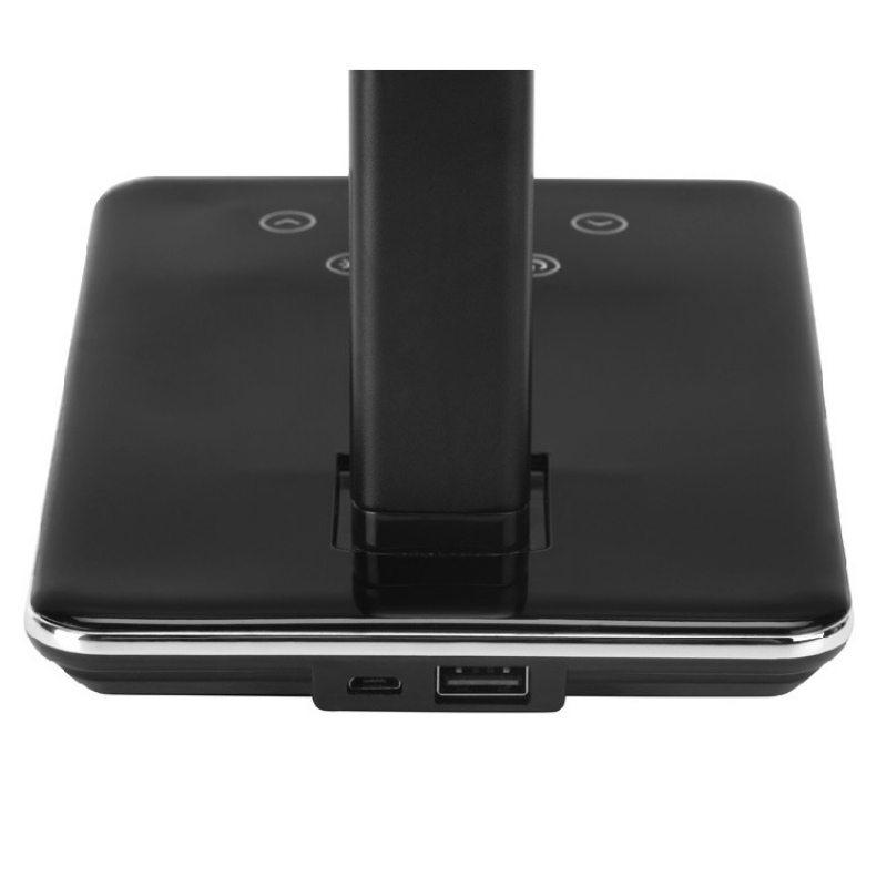 Настольная лампа с функцией беспроводной зарядки «Starline», черная, белая. Артикул о59210