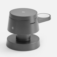 Станция беспроводной зарядки с подсветкой Lume, серая. Артикул р18394.10