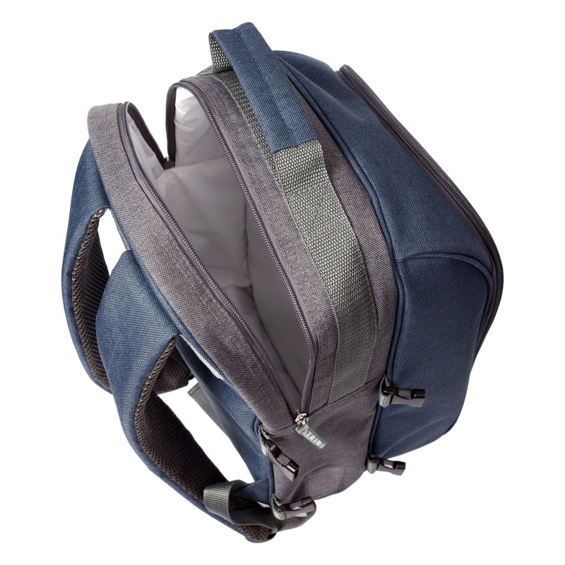 Набор для пикника Fridag на 2 персоны, темно-синий с серым, серый с голубым. Артикул р3900