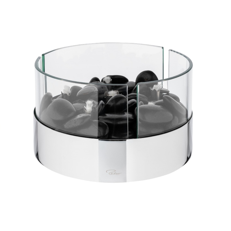 Настольный камин Magnifique с базальтовыми камнями, ver.2. Артикул рZ54002.02