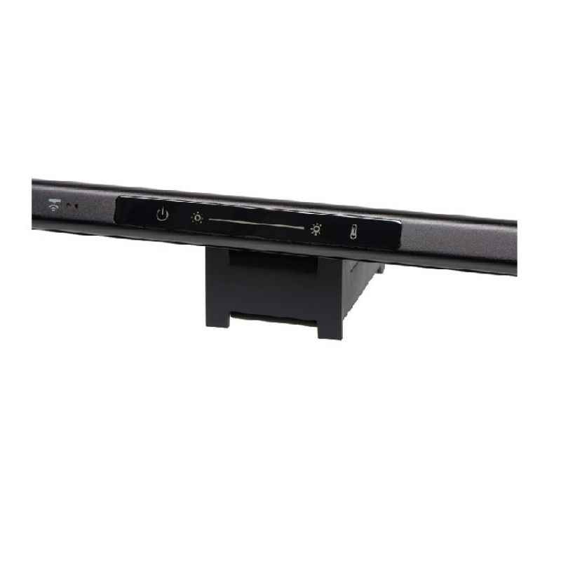 Лампа для монитора «PractIQ» с управлением жестами, 66 LED, металл, черный. Артикул о186170