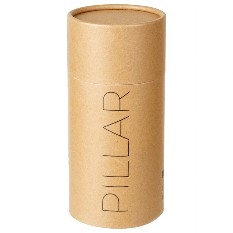 Герметичная вакуумная термокружка «Pillar», 550 мл, серебристый, черный. Артикул о82306