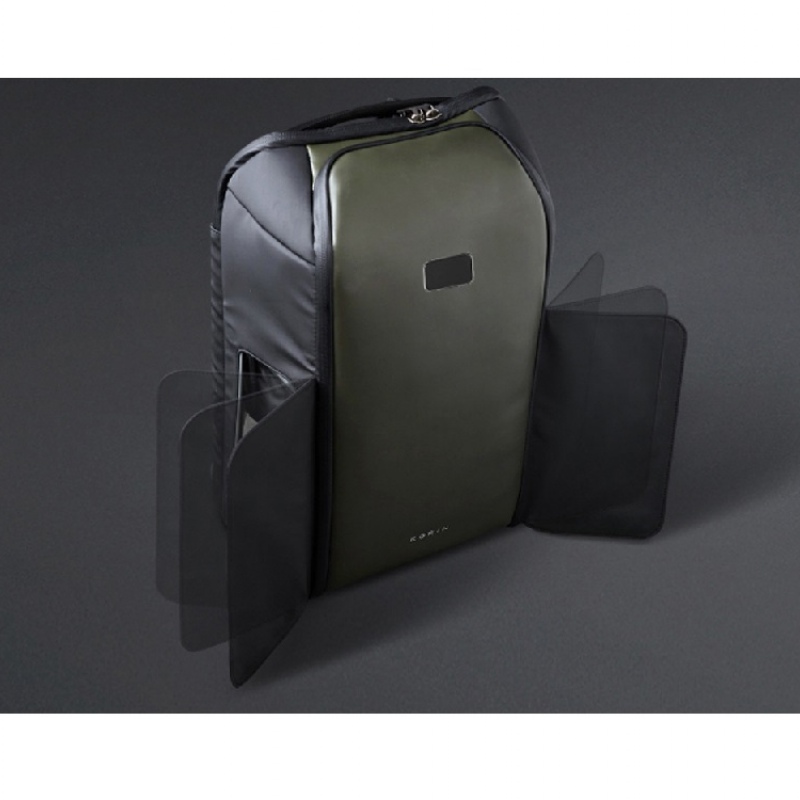 Водостойкий антикражный рюкзак FlipPack для ноутбука 15.6", черный. Артикул о230116