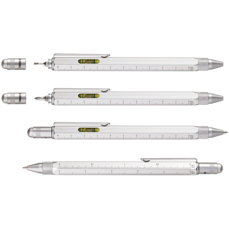 Ручка шариковая Construction, мультиинструмент, 5 цветов. Артикул р6462