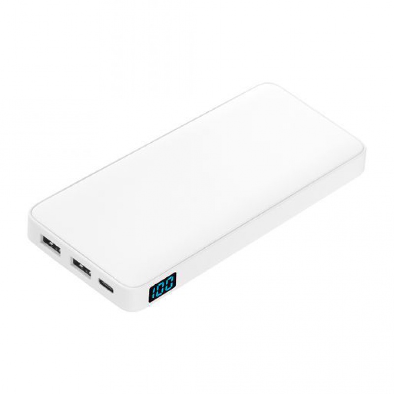 Внешний аккумулятор с подсветкой Ancor Plus 10000 mAh, 8 цветов Артикул е37526