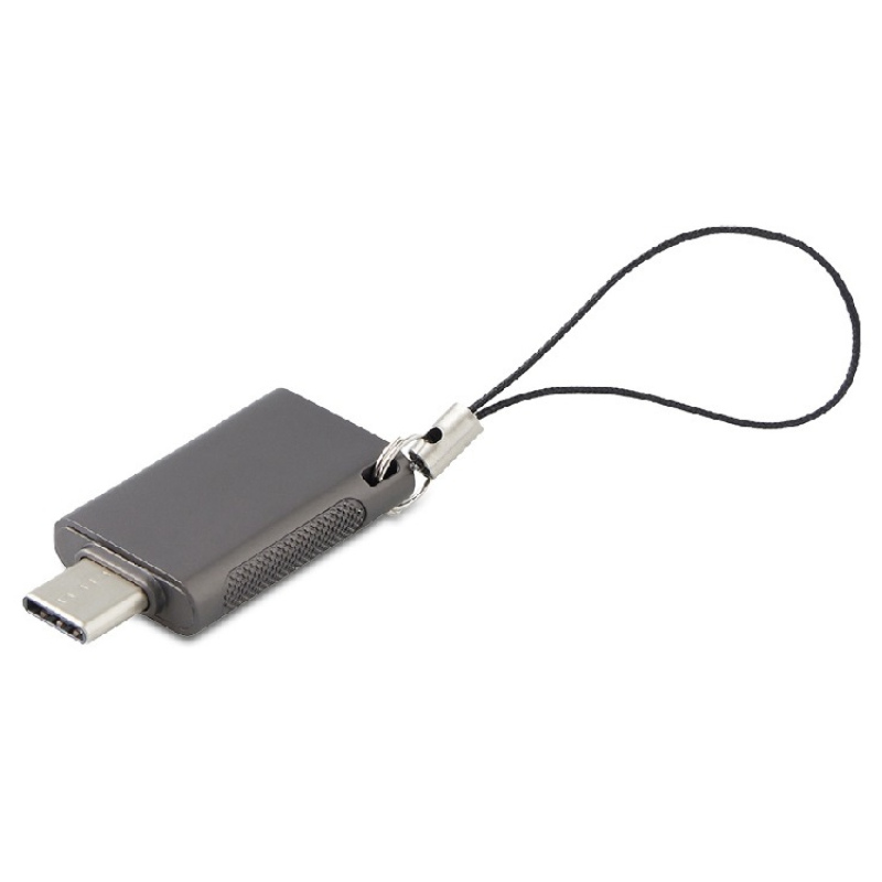 Флешка 64 ГБ USB Type-C 3.0 «Индата», темно-серый. Артикул о823772