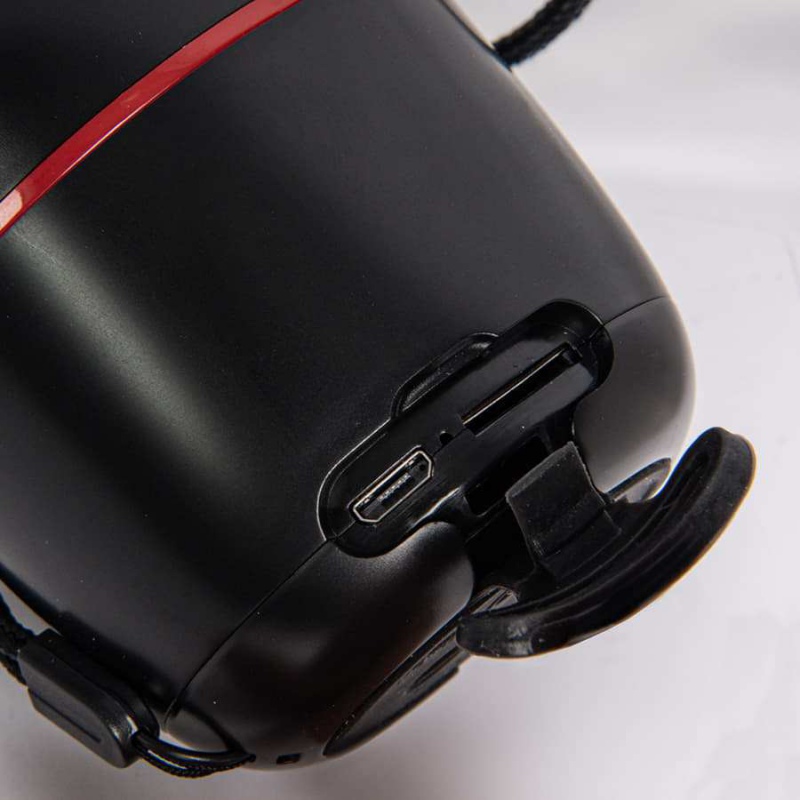 Портативная mini Bluetooth-колонка Sound Burger "Bang" белая, черная. Артикул и26534