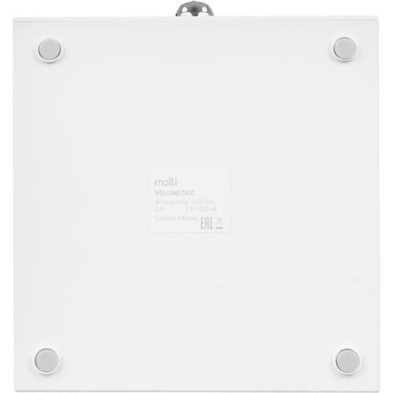 Bluetooth-колонка с подсветкой Volumetric, белая. Артикул р16450.60