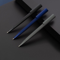 Шариковая ручка Aspen, синяя, серая, черная. Артикул е250305