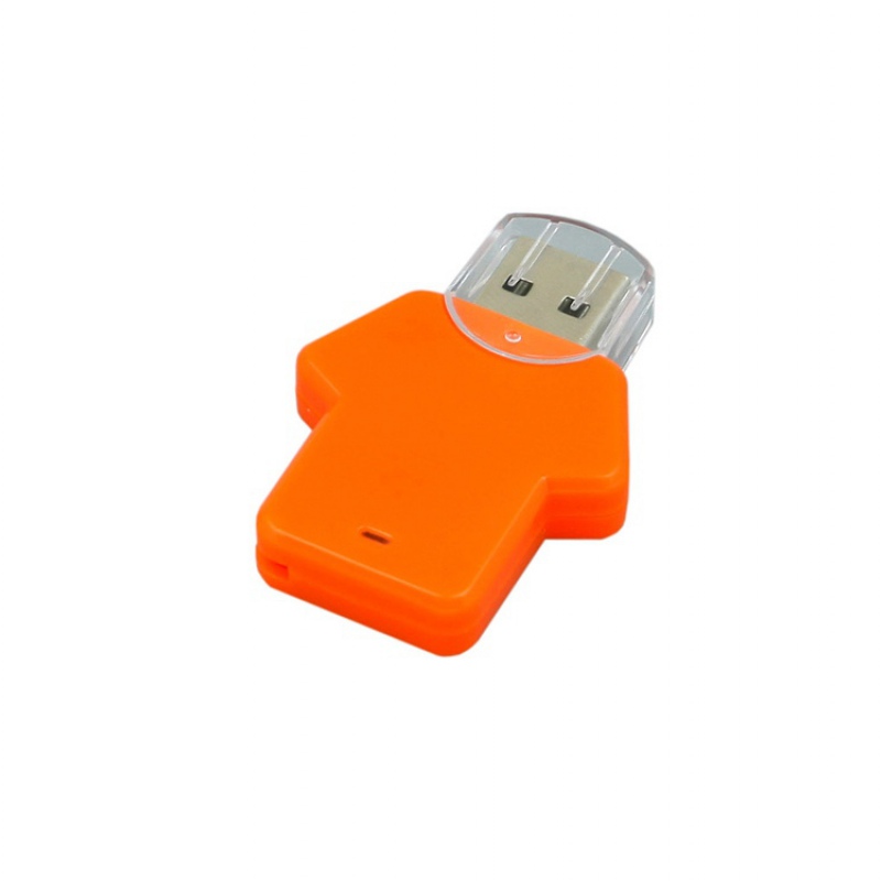 USB 2.0- флешка на 16 Гб в виде футболки, 7 цветов. Артикул о6005.16