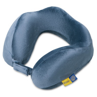 Подушка для путешествий с эффектом памяти «Tranquility Pillow», синий, серый. Артикул о9010102