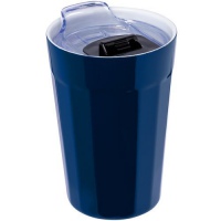 Термостакан iconyMug, темно-синий, серый, черный, белый. Артикул р7498