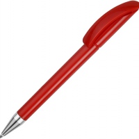 Ручка шариковая Prodir DS3 TPC, красная, белая, синяя. Артикул р7093