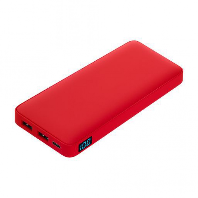 Внешний аккумулятор с подсветкой Ancor Plus 10000 mAh, 8 цветов Артикул е37526