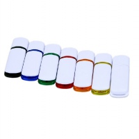 USB 2.0 - флешка на 64 Гб с цветными вставками, 5 цветов. Артикул о6003.64