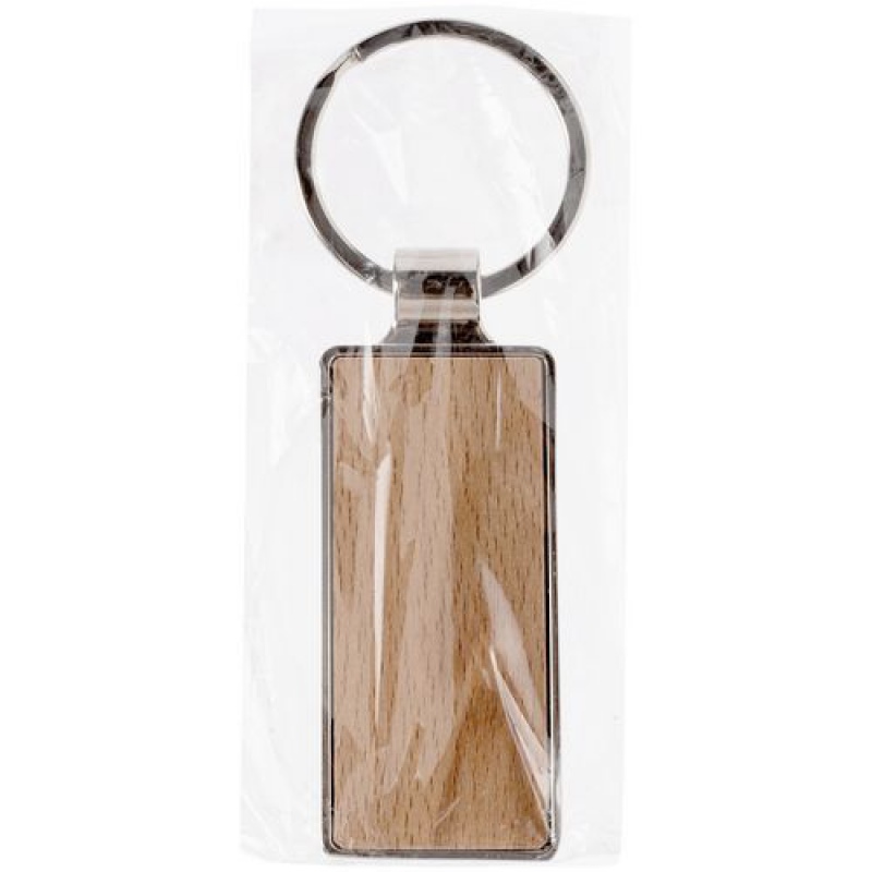 Брелок Wood Rectangle, ver.3. Артикул р15680