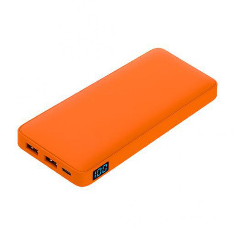 Внешний аккумулятор с подсветкой Ancor Plus 10000 mAh, 8 цветов Артикул е37526