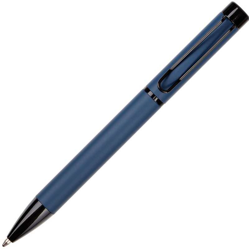 Металлическая шариковая ручка «Black Lama» soft-touch, 4 цвета. Артикул о61091
