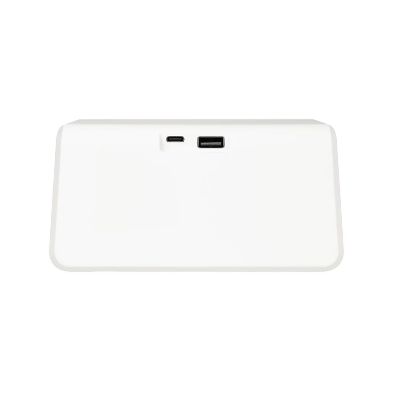 Зарядная станция с часами 15W Flame, белая, черная. Артикул е223591.010