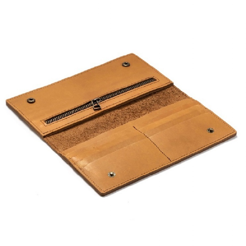 Бумажник «Денмарк», оранжевый, коричневый, черный. Артикул о66006