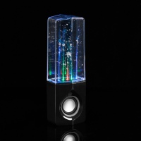Bluetooth-колонка с поющим фонтаном Fuente, черная. Артикул р18397.30